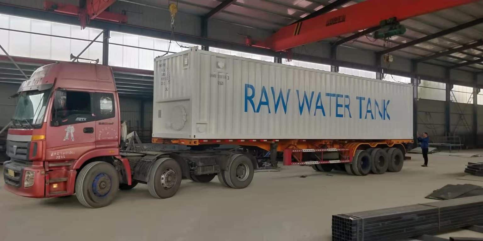 Line Container Tank Steel Lined Shipping Container - Liquid Containment Bladders & Liners